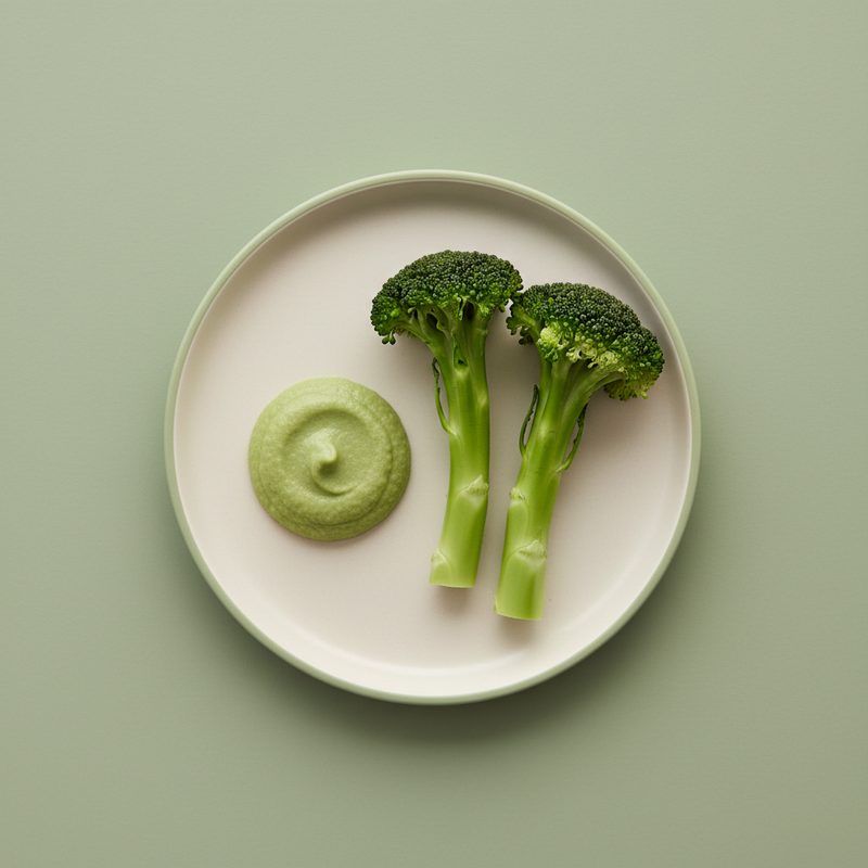 Broccoli, 6–8 maanden