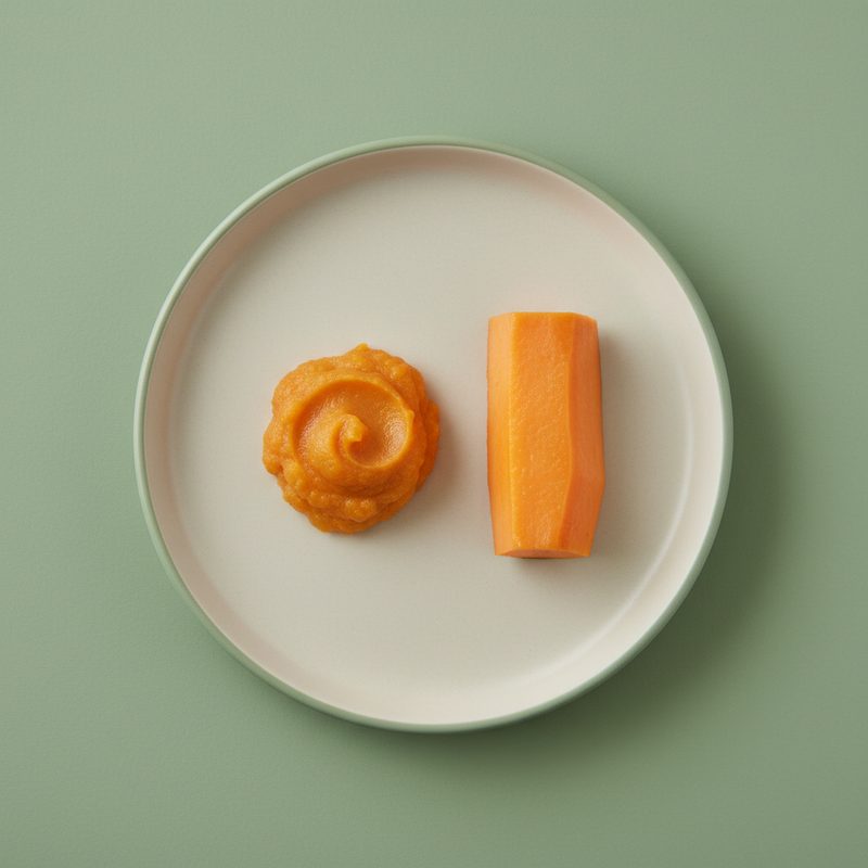Tatlı patates, 6–8 ay